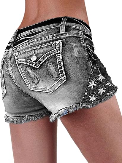 Shorts Denim Frayed - 【HME】Jeans | Libera tu lado atrevido