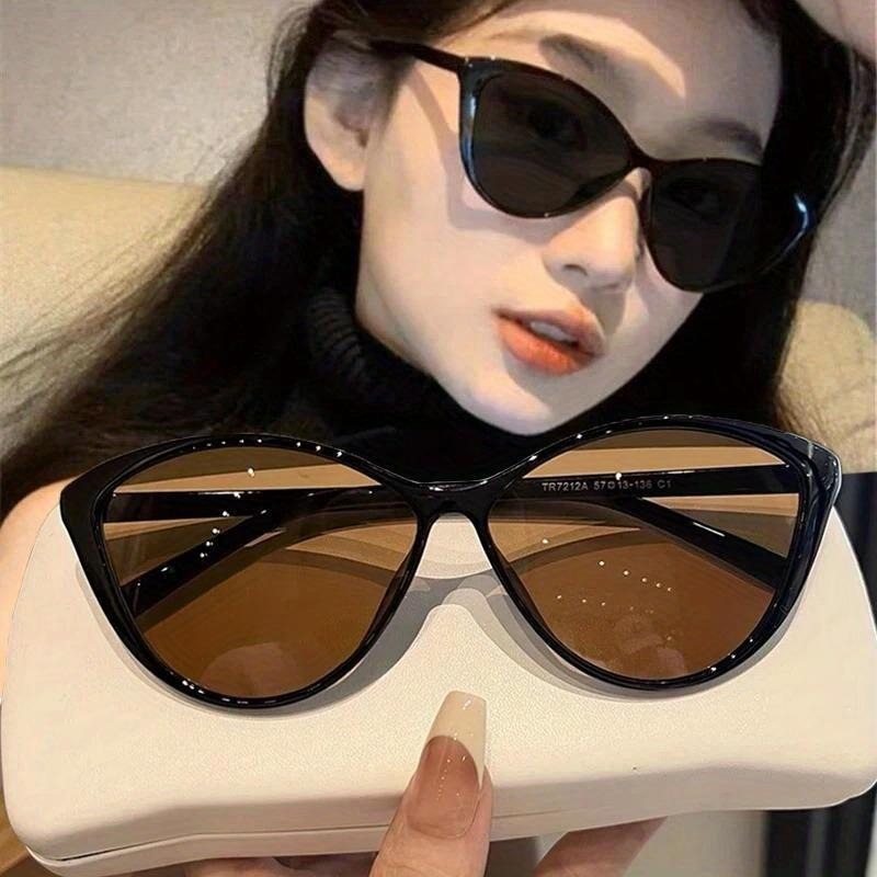 Sunglasses Cat Eye - Gafas de Sol Retro con Marco
