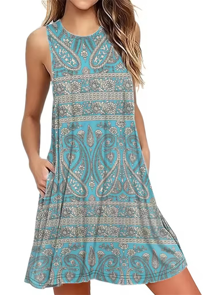 Vestido veraniego de talla gra - Romper Floral Print reseña y precio