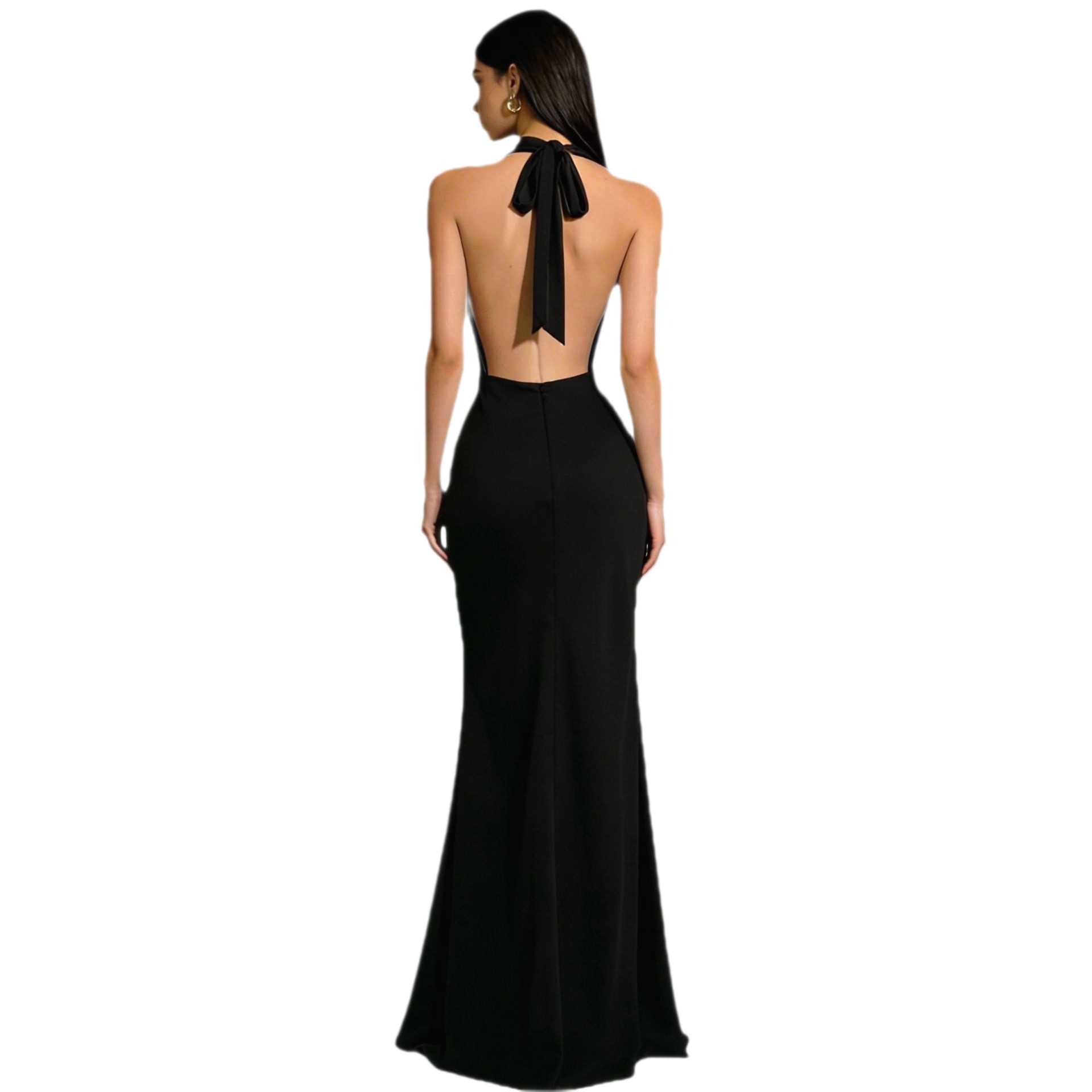 Vestidos Elegantes para Fiesta - Maxi Dress Halter reseña y precio