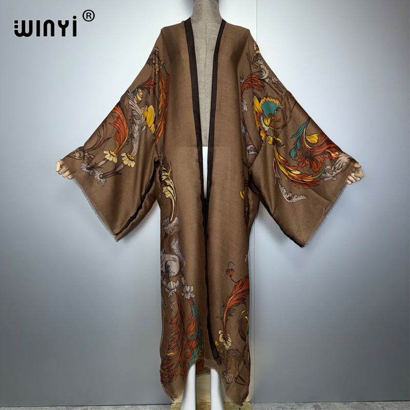 Vestido maxi estilo kimono boh - Cover Up Kaftan reseña y precio