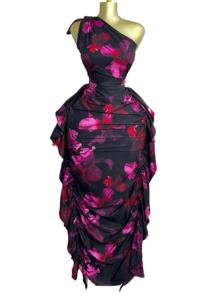 Vestido largo por debajo de la - Midi Skirt Floral reseña y precio