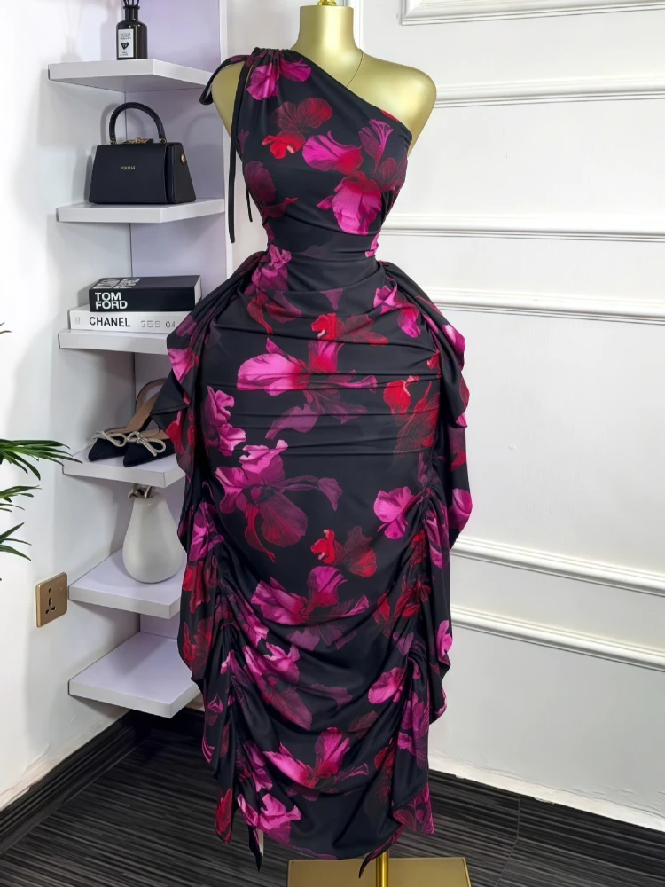 Vestido largo por debajo de la - Midi Skirt Floral reseña y precio