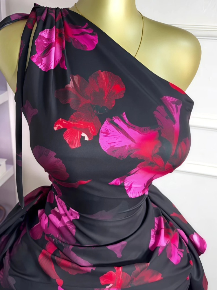 Vestido largo por debajo de la - Midi Skirt Floral reseña y precio