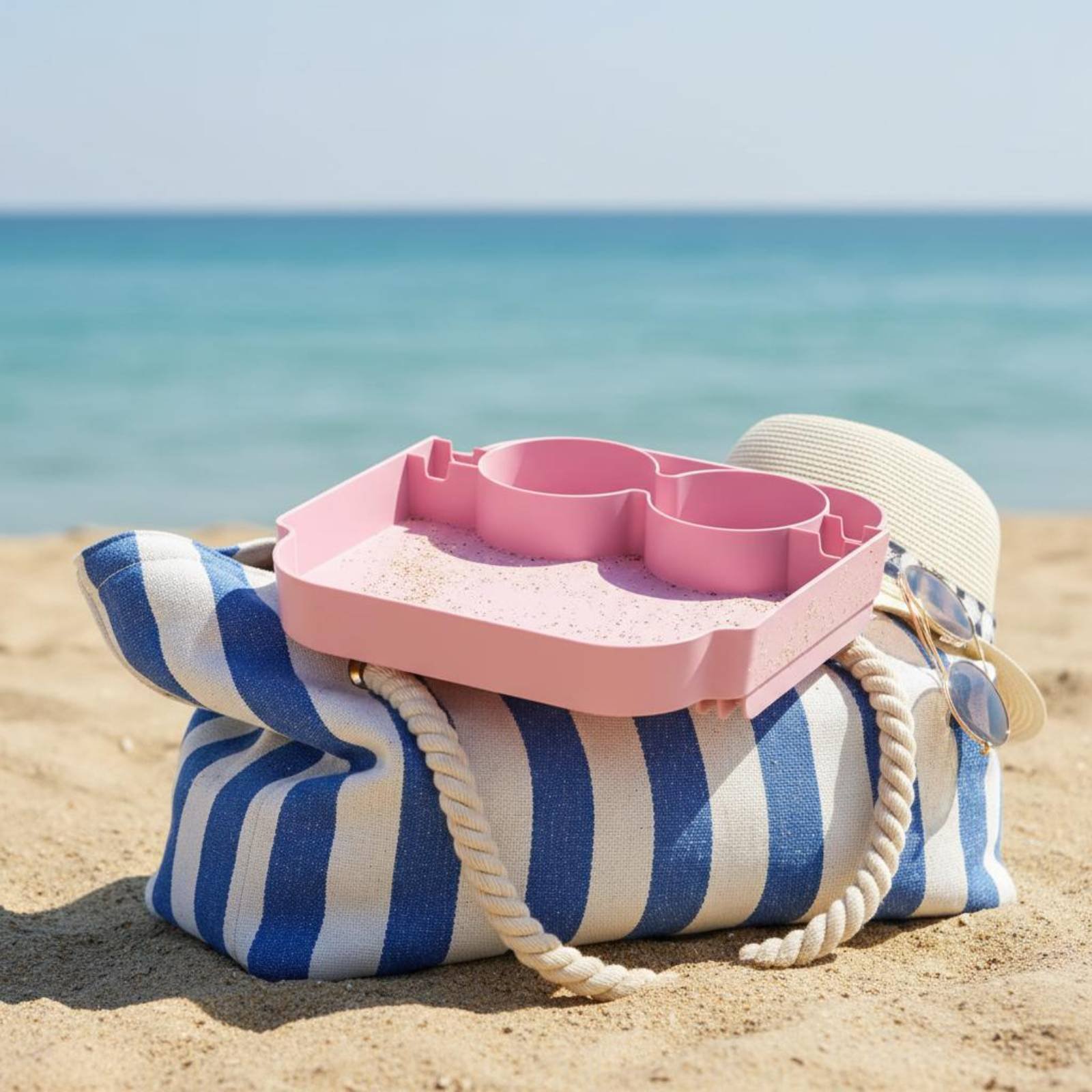Bandeja para Bolsa de Playa, L - Tote Bag Beach reseña y precio