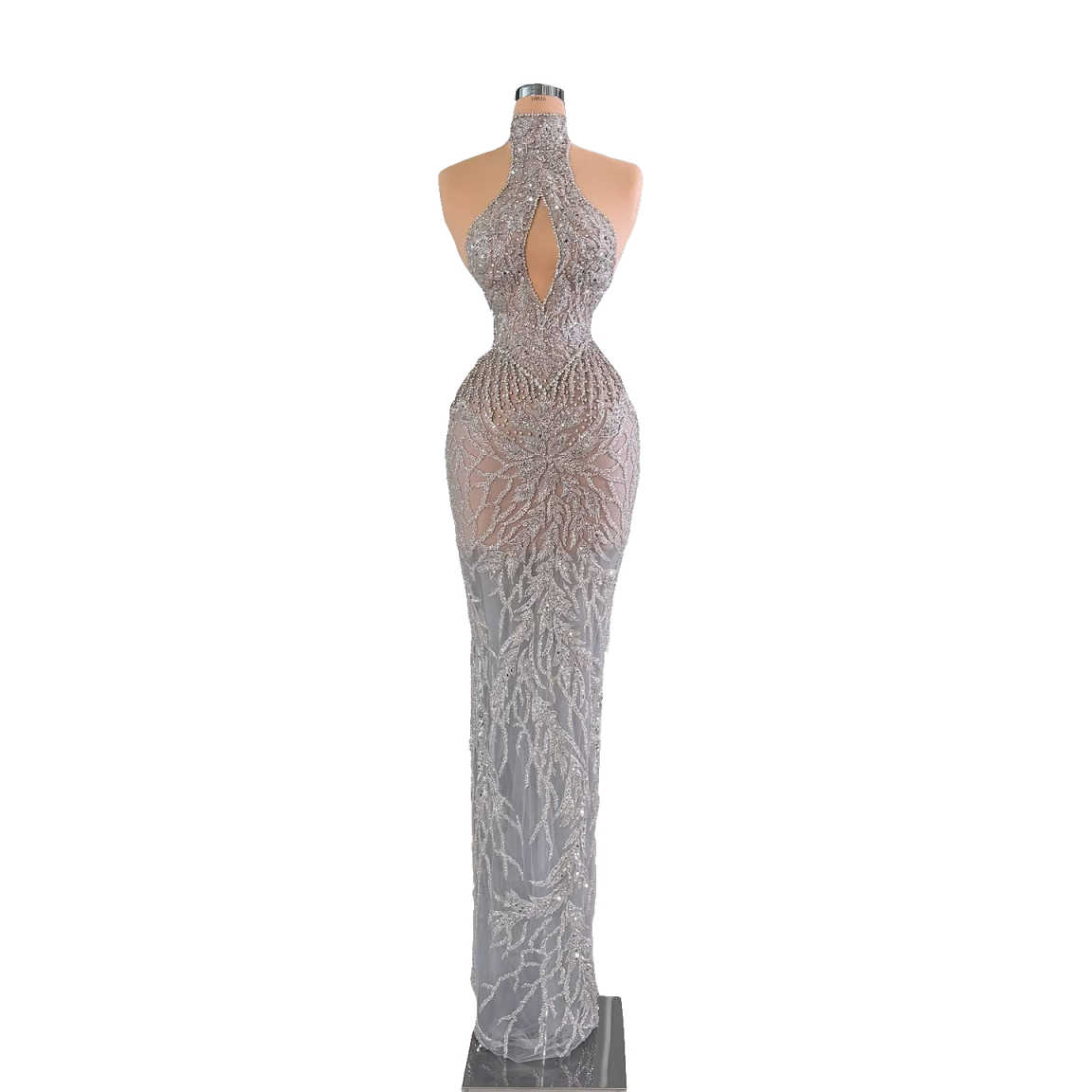 Vestidos de Noche Elegantes co - Maxi Dress Halter reseña y precio