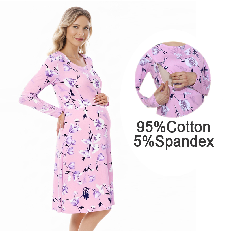 Vestido de Maternidad Floral c - Midi Skirt Floral reseña y precio
